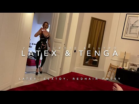 ❤️ Redheaded stepsister in latex costume fucked by stepbrother ❤️❌ Super sex at us ❤