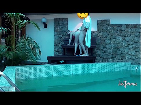 ❤️ Boss invites maid to the pool, but couldn't resist a hot ❤️❌ Super sex at us ❤